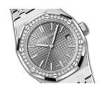 37mm Stainless Steel Diamond Bezel Grey Dial Automatic - Image 2