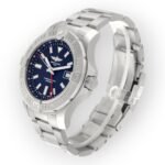 Breitling Aeromarine Avenger II GMT A32395 Blue Dial Steel Mens Watch - Image 4
