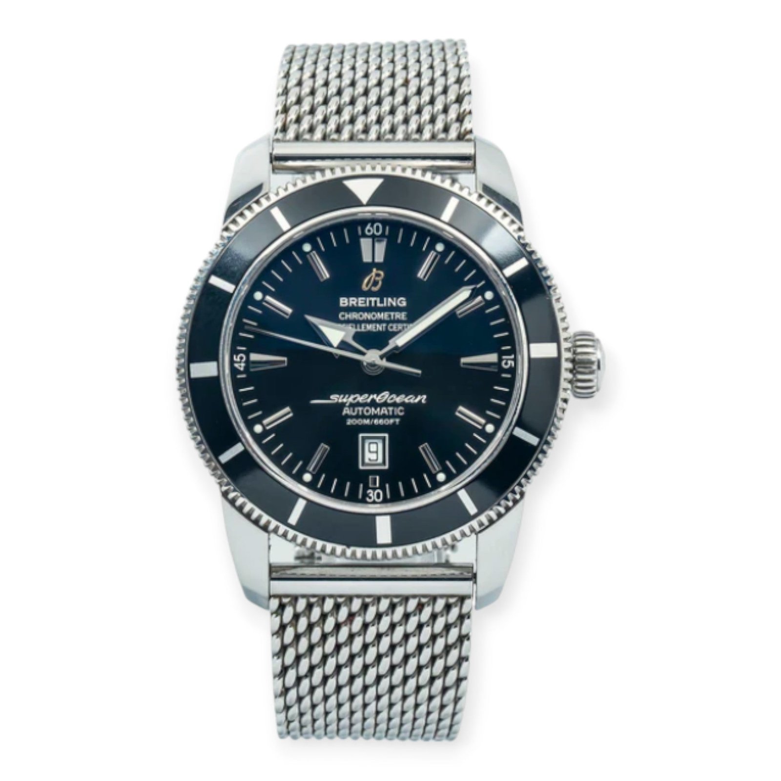 Pre-Owned-Breitling-Superocean-Heritage-A17320-Black-Dial-Mens-Steel-Watch-JD-Watches-NY.jpg Breitling Superocean Heritage A17320 Black Dial Mens Steel Watch - 图片 1