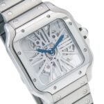 Cartier Santos WHSA0015 39.8mm White Dial With Stainless Steel Bracelet - Image 3