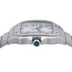 Cartier Santos WHSA0015 39.8mm White Dial With Stainless Steel Bracelet - Image 4