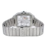 Cartier Santos WHSA0015 39.8mm White Dial With Stainless Steel Bracelet - Image 5