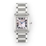 Cartier Tank Francaise Small W51008Q3 25mm Pink Mother Of Pearl Dial - 图片 3
