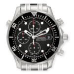 Omega Seamaster Chronograph 213.30.42.40.01.001 Black Dial Steel Mens Watch - 图片 2