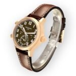 Patek Philippe Calatrava 7234 Rose Gold Pilot Travel Time Mens Watch - 图片 4