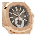 Patek Philippe Nautilus 5980R 40.5MM Black-Brown Dial With Leather Bracelet - 图片 2