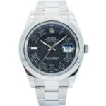 Rolex Datejust II 116300 – 41mm Stainless Steel, Smooth Bezel, Oyster Bracelet