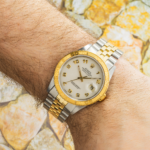 Rolex Datejust Turn-O-Graph 16263 – Ivory Jubilee Arabic Dial – 36mm Steel & 18k Yellow Gold (Year: 1988-2004) - 图片 6