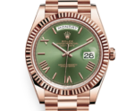 Rolex Day-Date 228235 – 40mm Everose Gold with Olive Green Roman Dial - 图片 2