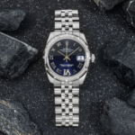 Rolex Ladies Stainless Steel and White Gold 31mm Datejust 178344 with Diamond Bezel - Image 5