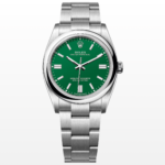 Rolex Oyster Perpetual 36mm Stainless Steel & Green Dial – Ref. 126000