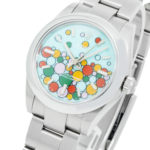 Rolex Stainless Steel Oyster 177200 Perpetual 31mm with "Custom Celebration Dial" with Oyster Bracelet - Image 2