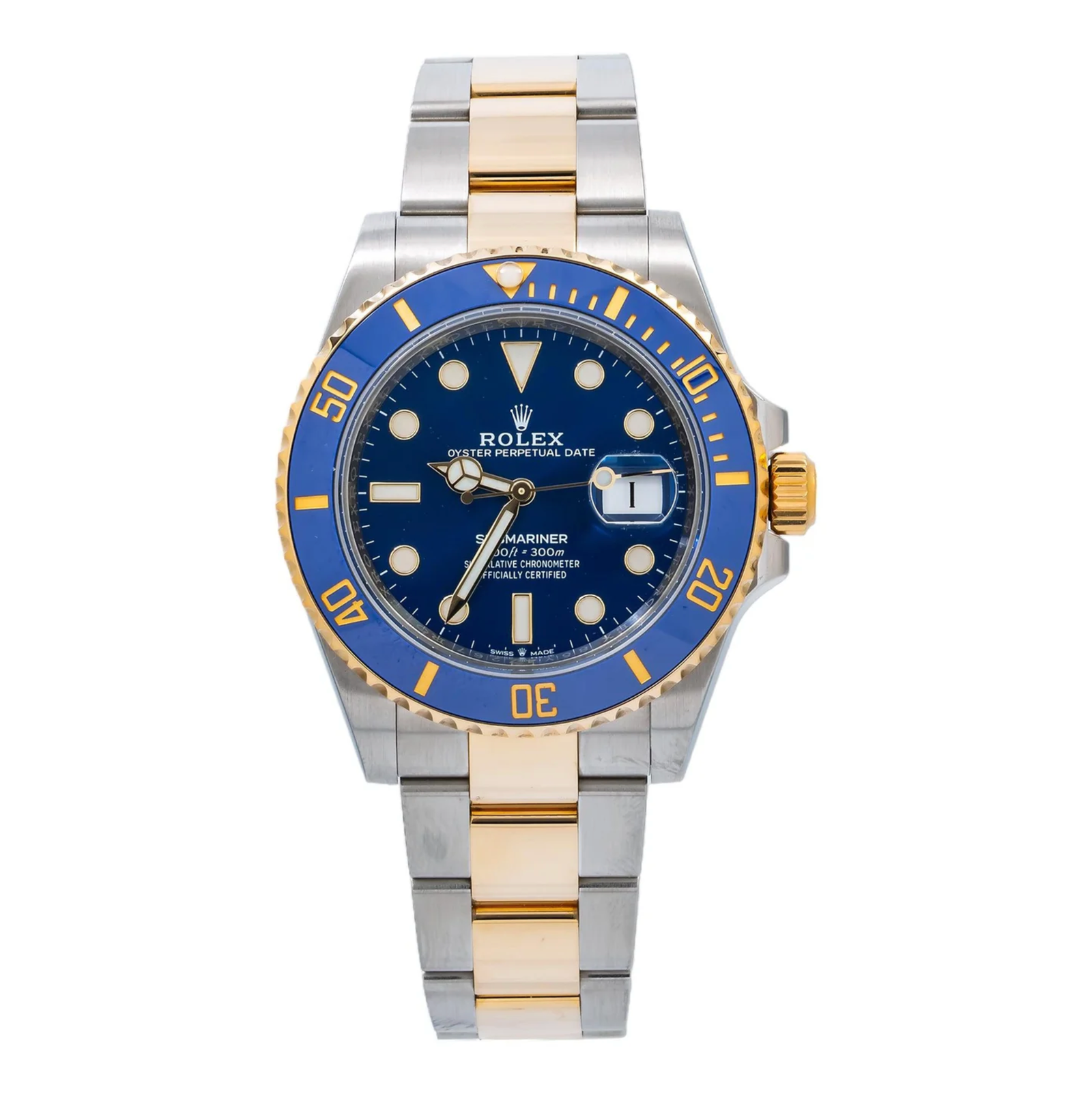 Pre-Owned-Rolex-Submariner-Date-Two-Tone-Steel-and-Yellow-Gold-with-Blue-Dial-and-Blue-Ceramic-Bezel-Ref_-126613LB-Bluesy-JD-Watches-NY.png Rolex Submariner Date – Two-Tone Steel and Yellow Gold with Blue Dial and Blue Ceramic Bezel Ref. 126613LB “Bluesy” - Image 1