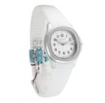 39mm Ladies Diamond Bezel Steel White Dial Quartz - 图片 4