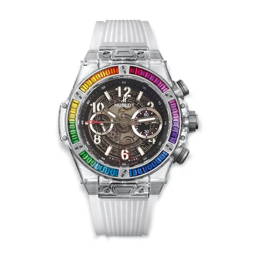 hublot-big-bang-unico-sapphire-rainbow-45mm-watch-411-jx-4803-rt-4099-1.jpg Hublot Big Bang Integral 441.JX.4802.RT.4099 “Black Rainbow” Premium Replica 1:1 - 图片 1